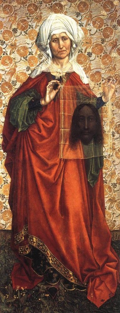 Robert Campin: Szent Veronika, 1430